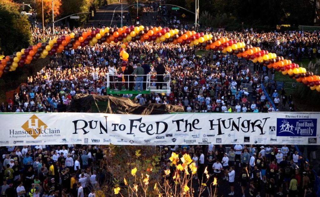 Run to Feed the Hungry - Activities to do with Kids During Thanksgiving