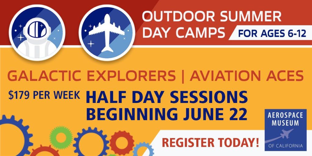 Aerospace Museum of California - summer savings for kids with big discounts
