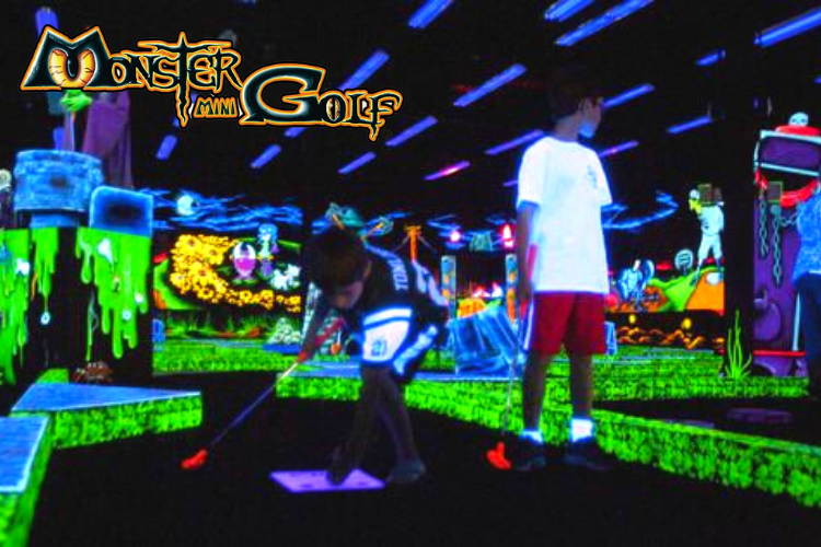 Monster Mini Golf - things to do during Covid-19