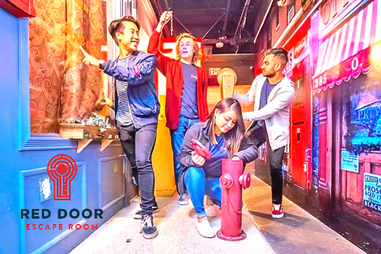 Red Door Escape Room - Covid safe activities for kids