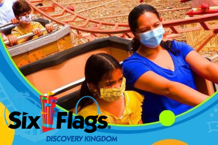 Six Flags Discovery Kingdom - Sacramento kids activities during Covid-19